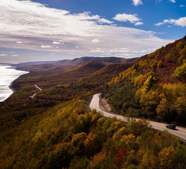 Дорога Cabot Trail