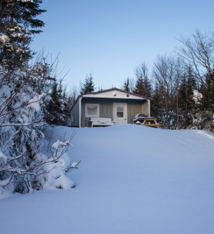 Sled Bed Package At Iron Mountain Wilderness Cabins Cb Island